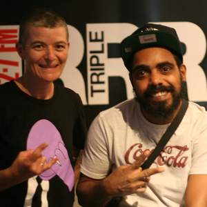 Tadpole with Richie from Black Rock Band