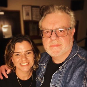 Meriki Onus with Daniel James