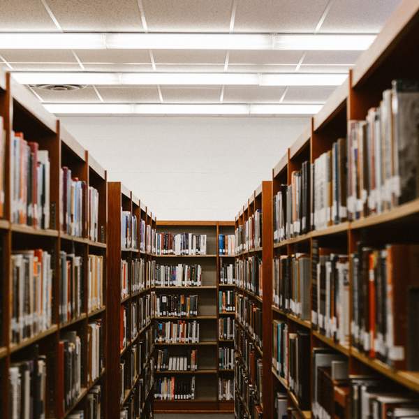 University Library stock image