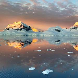 Antarctica Sunset