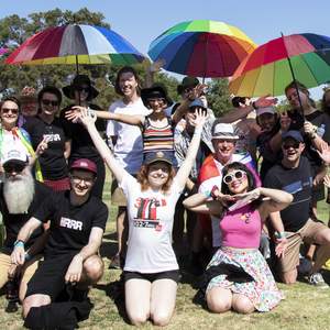 Triple R at Midsumma Pride March 2019