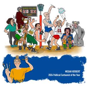 Megan Herbert Political Cartoonist of the Year 2024