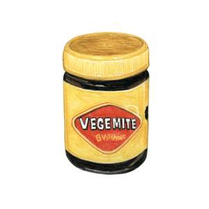 Vegemite Illustration