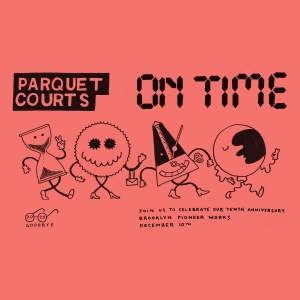 Parquet Courts On Time Record Cover
