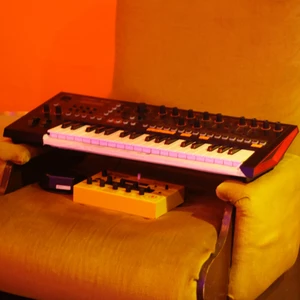 Keyboard couch stock image