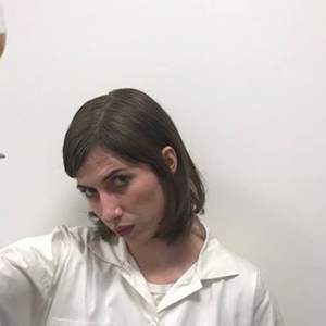 Aldous Harding with Wine Glass