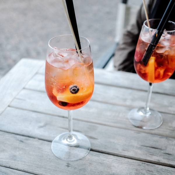 Wine Glasses Stock Image