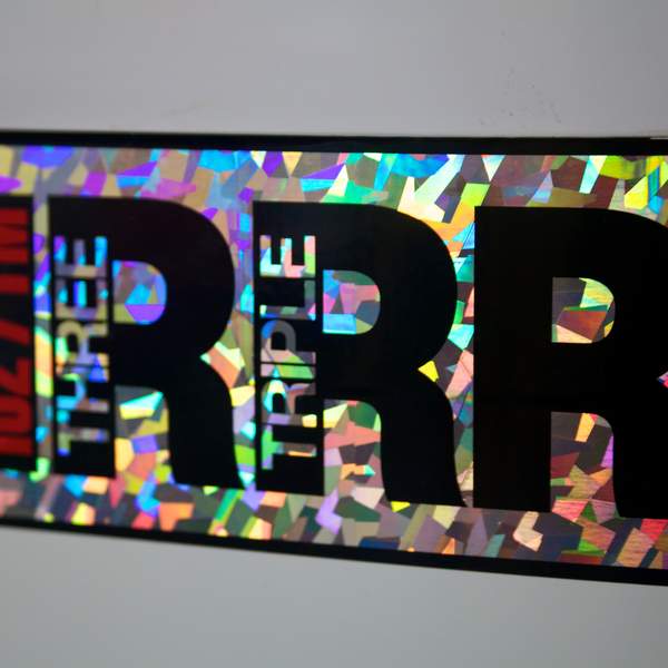 Generic disco RRR sticker