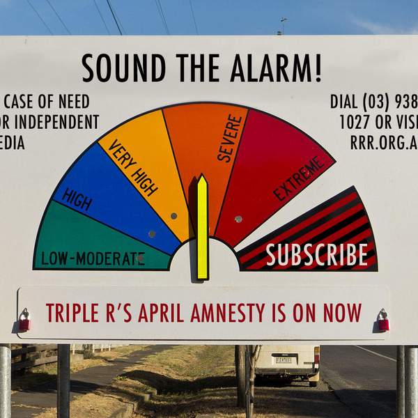 Danger Fire Alert - Photoshopped for April Amnesty 2019