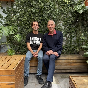 Dylan Bird and Bob Brown