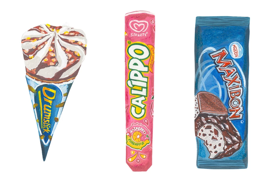Ice-Cream Illustrations 1
