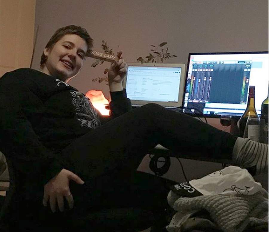 Zara broadcasting from home 2