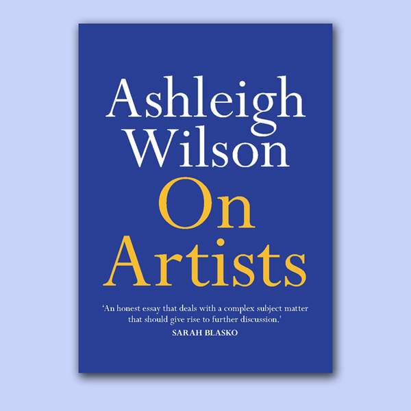 On Artists Book Cover