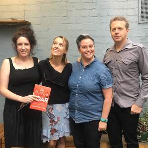 Sam Lane with the Breakfasters