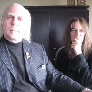 Stephen Walker and Patti Smith