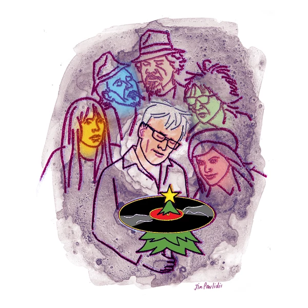 David Bridie - Christmas illustration 2