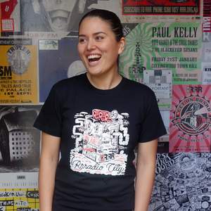 Lynn Bremner T-Shirt modelled by Adrienne