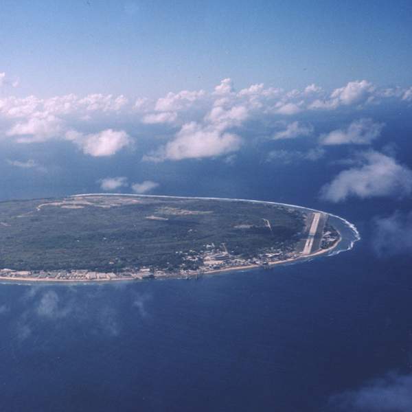 Aeriel View of Nauru