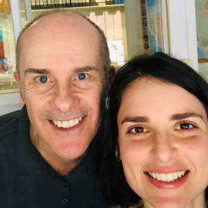 Tom Gleisner and Steph Teitelbaum