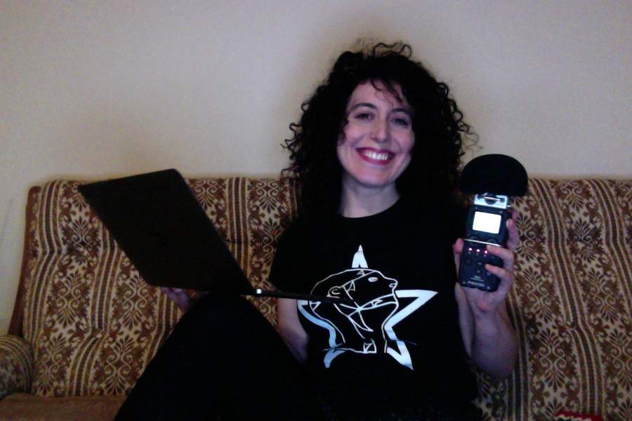 Mia Timpano remote broadcasting Requiem For A Scream