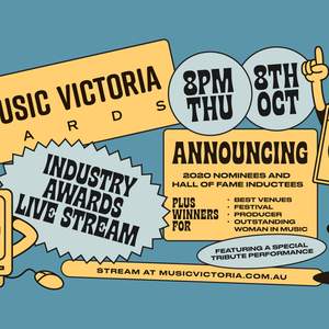 Music Victoria Industry Awards 2020 Enews