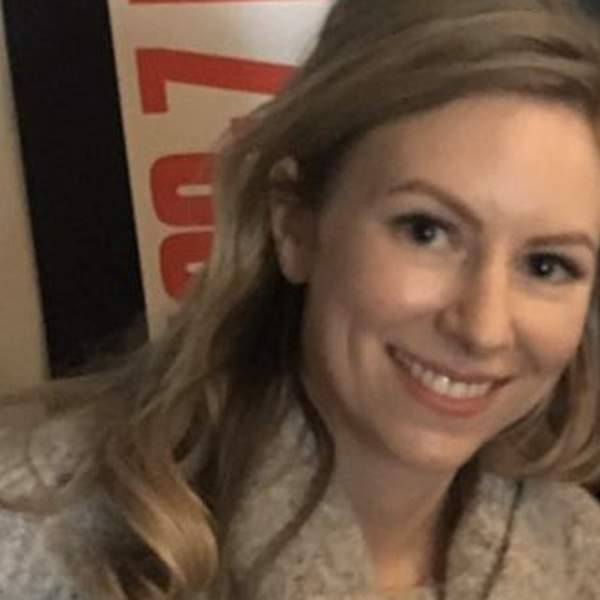 Professor Laura Mackay in the studio