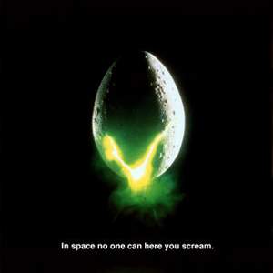 ALIEN - IN SPACE NO ONE CAN HEAR YOU SCREAM