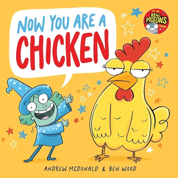 "Now You Are a Chicken" Book Cover