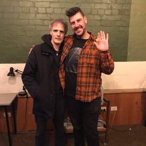 Guy Picciotto of Fugazi with Tristen Harris