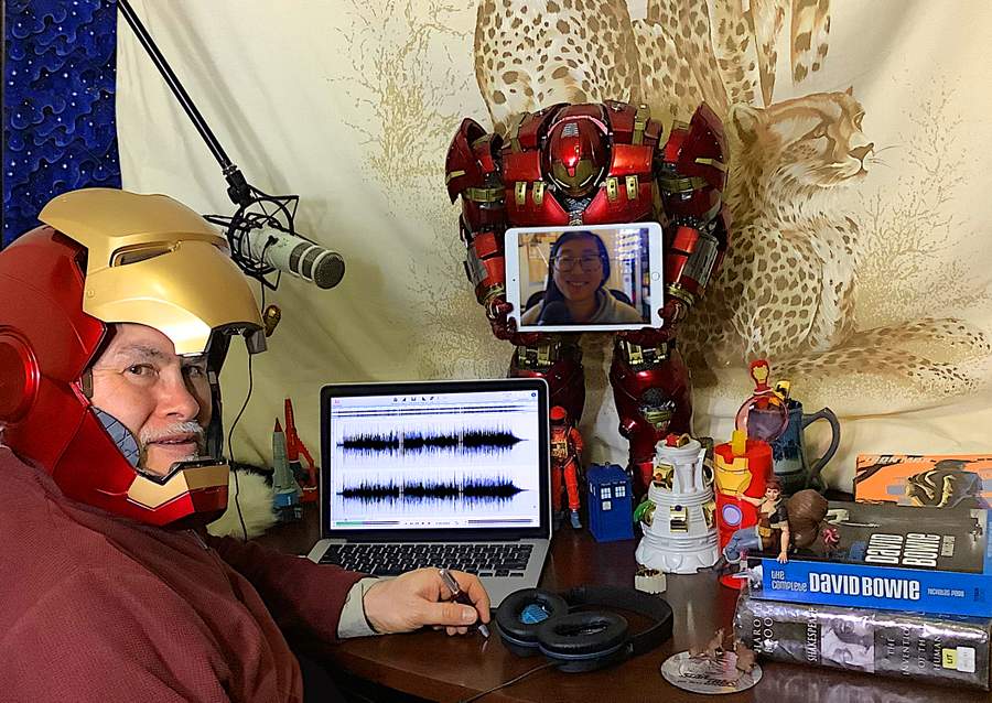 Zero G broadcasting from home