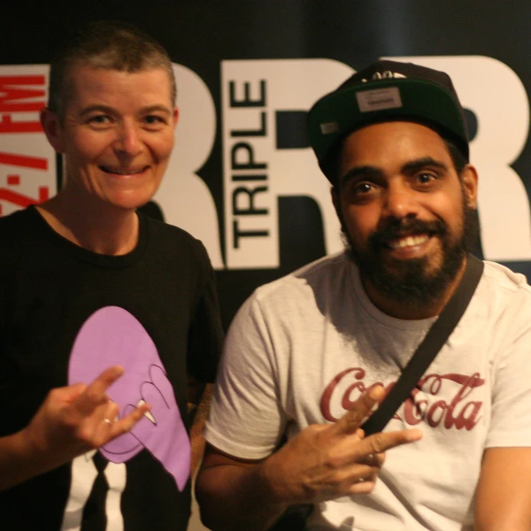Tadpole with Richie from Black Rock Band