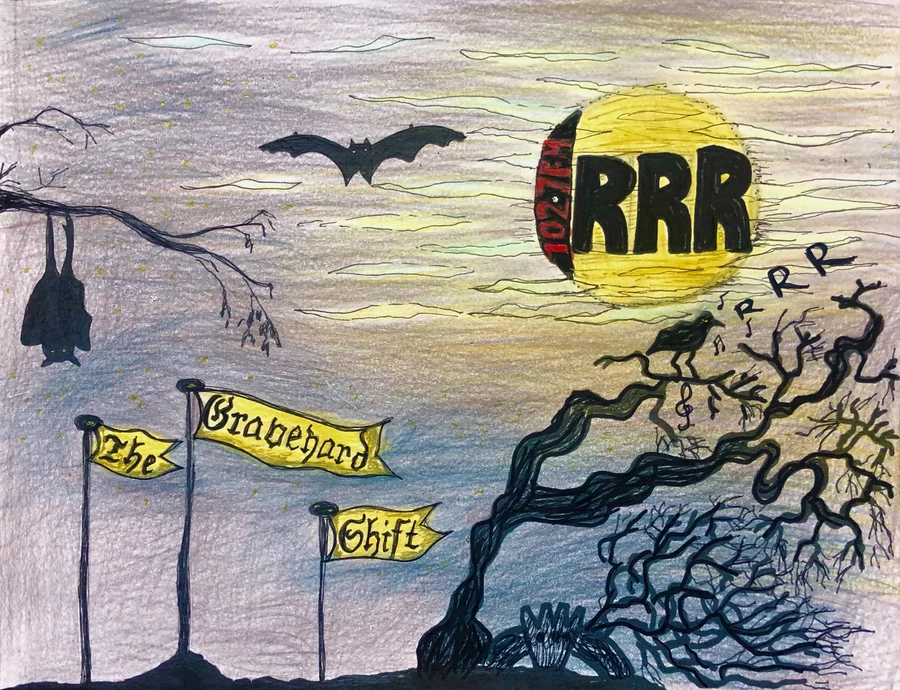 The Graveyard Shift Illustration by Maria Meyer