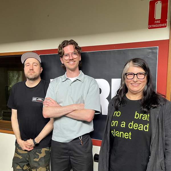 Ben Harrington with Ethan Holben and Renae Maxwell