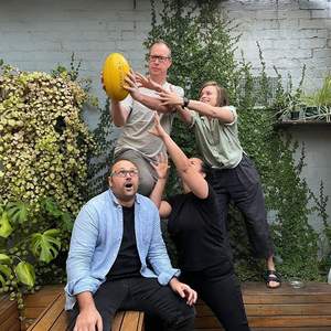 Andrew Donnison and Breakfasters