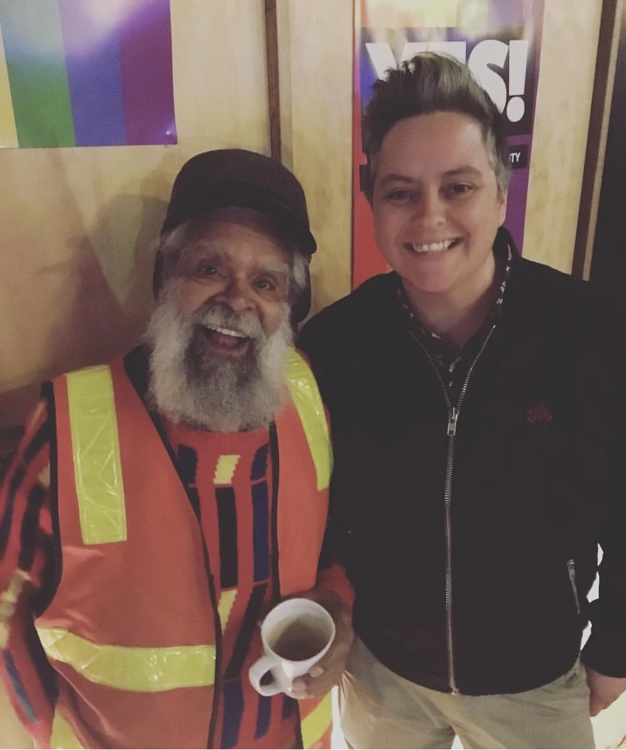 Uncle Jack Charles and Geraldine Hickey