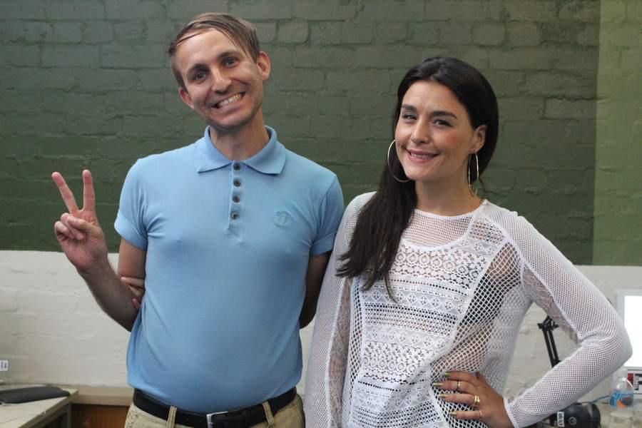 Anthony Carew with Jessie Ware