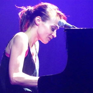 Fiona Apple at the piano