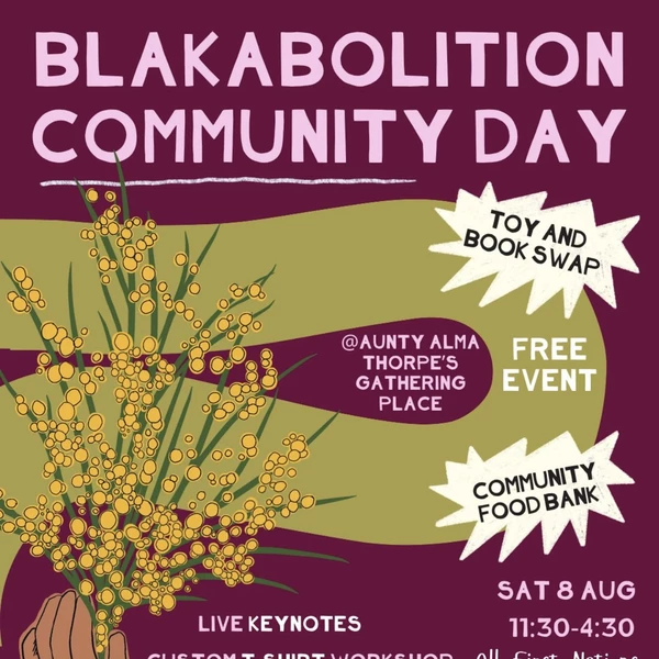 Blakabolition communtiy day
