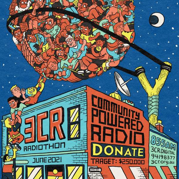 3CR Radiothon 2021 Artwork
