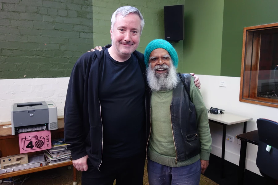 Uncle Jack Charles and Richard Watts