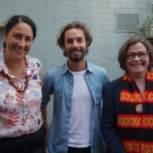 Ged Kearney, Dylan Bird and Alex Bhathal