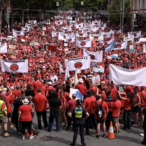 Baseline - AEU protest