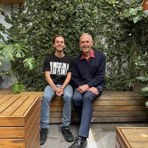 Dylan Bird and Bob Brown