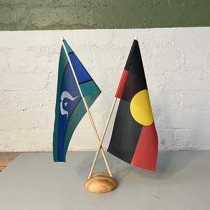 ATSI Flag desk image
