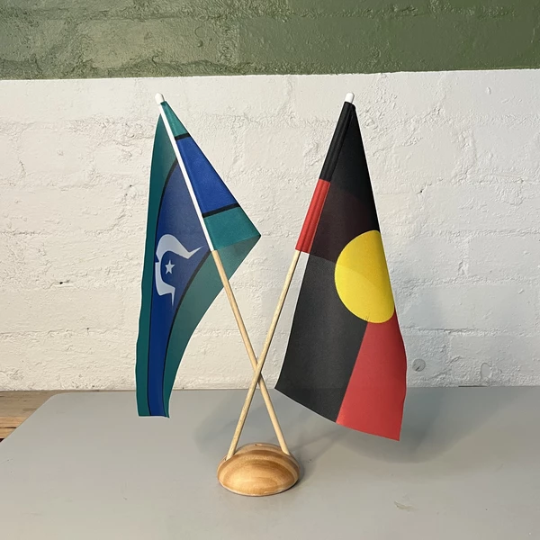 ATSI Flag desk image