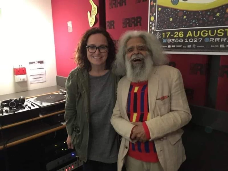 Uncle Jack Charles and Bron Burton