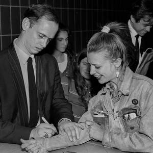John Waters with Fan 1990