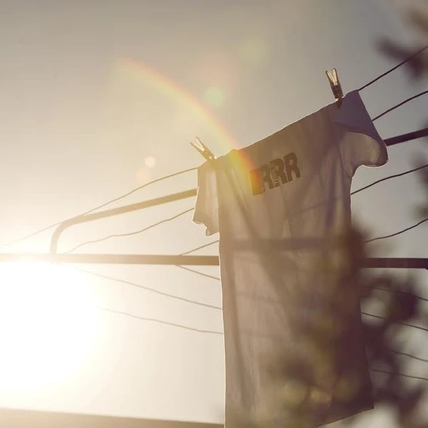 RRR T-Shirt on washing line